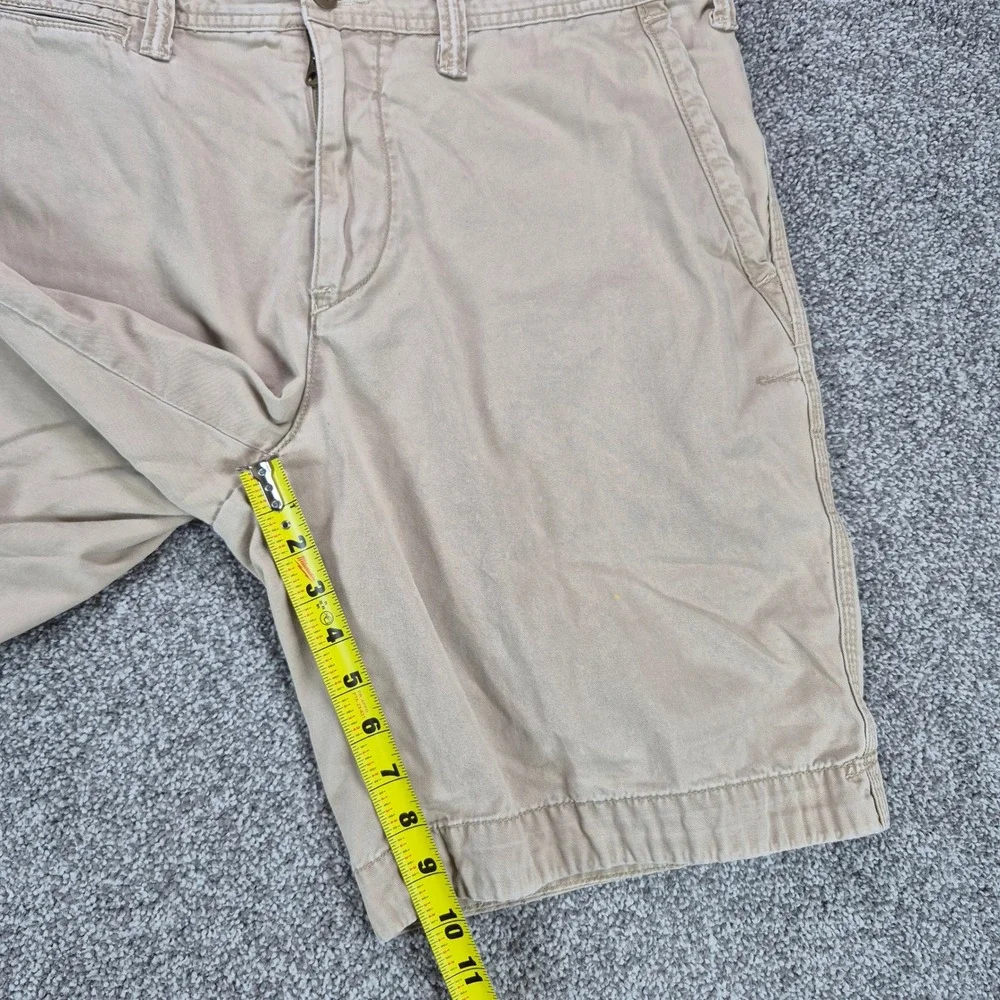 Polo Ralph Lauren Chino Shorts Mens 36 Khaki Relaxed Fit Cotton Twill